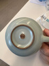 雅瓷汝窯茶杯辦公室陶瓷杯子帶蓋喝茶泡茶杯小青杯禮盒裝 汝窯小青杯 340ml 1只 曬單實(shí)拍圖