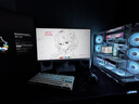 LIANLI包豪斯O11 Vision Compact 海景房機箱全景無立柱MATX游戲臺式電腦臺式機主機箱 三面玻璃360水冷 包豪斯白色機箱+聯(lián)力智顯8.8機箱副屏 O11 Vision comp 曬單實拍圖