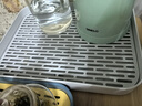 憶壺茶茶盤(pán)瀝水托盤(pán)長(cháng)方形放茶杯小型輕奢接水盤(pán)壺杯茶具茶臺塑料濾水盤(pán) 曬單實(shí)拍圖