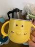 英氏（YEEHOO）兒童吸管杯水壺學(xué)生水杯寶寶喝水杯牛奶杯嬰兒用品增加輔食手柄杯 曬單實(shí)拍圖