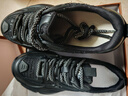 駱駝（CAMEL）老爹鞋女網(wǎng)面厚底老爹鞋舒適增高運動(dòng)休閑運動(dòng)鞋子 L24S283078黑色【四季款】 38 曬單實(shí)拍圖