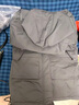 朦朧杏 大碼胖妹妹冬季新款派克服200斤遮肉顯瘦棉服女耐寒寬松外套 灰色 4XL 曬單實(shí)拍圖
