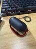 斯幻柯適用AirPods4代保護(hù)套AirPods4代藍(lán)牙耳機(jī)套 降噪耳機(jī)殼airpods4代透明保護(hù)磨砂殼-電音-黑紅色 曬單實(shí)拍圖