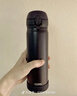 膳魔師（THERMOS）保溫杯500ml男女士兒童水杯子學生生日禮物JNL-502黑色 曬單實拍圖