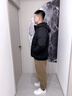 啄木鳥棉服男外套男秋冬季新款棉衣男中老年商務(wù)棉襖羽加絨服加厚夾克男 藏青色 3XL (建議135-155斤) 曬單實(shí)拍圖