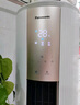 松下（Panasonic）3匹新一級能效變頻冷暖圓柱柜機 20倍納諾怡除菌凈化空氣 客廳立式空調 家電國家補貼20% 以舊換新 3匹 一級能效 JM72F310N白金色 曬單實(shí)拍圖