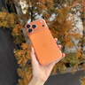 金恒適用于蘋果17promax手機(jī)殼新款透明無邊框iphone17保護(hù)套17promax超薄防摔帶鏡頭膜簡約高級(jí)外殼男 【星宇橙】超透無邊框-真裸機(jī)手感-鏡頭全包 iPhone 17 Pro Max 曬單實(shí)拍圖