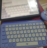 羅技（Logitech）POP ICON KEYS無(wú)線(xiàn)藍牙鍵盤(pán) AI輕音薄膜電腦辦公鍵盤(pán)鼠標套裝 mac ipad鍵鼠套裝泡泡鍵盤(pán)自定義鍵 POP ICON COMBO 紫色 曬單實(shí)拍圖