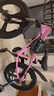 鳳凰（Phoenix）兒童自行車(chē)男女寶寶腳踏車(chē)3-8-12歲兒童山地車(chē)14-18-22寸小孩單車(chē) 極氪一體輪+ 迷人粉+ 悍馬輔助輪 20寸適合身高（130-160cm） 曬單實(shí)拍圖