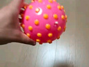 迪卡儂青少年兒童水球玩具球戲水球海邊玩具s號粉色4466775 曬單實(shí)拍圖