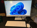 AOC美人魚(yú)838Pro 27英寸高清辦公商用臺式一體機電腦(13代i7-13620H 16G 1T鍵鼠 )白 曬單實(shí)拍圖