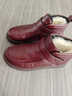 同源和老北京棉鞋女冬季純羊毛加絨加厚保暖中老年人防滑軟底媽媽鞋防寒 紅色-純羊毛款 37 曬單實(shí)拍圖