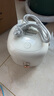 美的電飯煲家用迷你小型1-2人電飯鍋3人學(xué)生宿舍蒸煮飯鍋多功能鍋寶寶輔食單人嬰兒煮粥鍋智能煮飯鍋 【媽媽優(yōu)選】 1.2L 米白色 曬單實(shí)拍圖