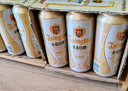 青島啤酒（TsingTao）精釀白啤 全麥釀造 500ml*18聽(tīng) 整箱裝 中秋節送禮 曬單實(shí)拍圖