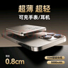 華為（HUAWEI）【3C認證可上飛機】通用2025新款金屬磁吸無(wú)線(xiàn)充電寶Magsafe外接電池快充小巧適蘋(píng)果等 天空灰[無(wú)線(xiàn)磁吸丨雙彈窗丨小組 10000mAh 曬單實(shí)拍圖