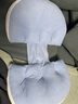 多米貝貝（Tomibaby）孕婦枕護(hù)腰側(cè)睡枕托腹u型側(cè)臥抱枕睡覺(jué)專用孕期靠枕用品羅曼蒂藍(lán) 曬單實(shí)拍圖
