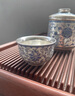 薈云軒高端鎏銀茶杯主人杯一對陶瓷茶盞禮盒裝送禮送長(cháng)輩生日禮物 鎏銀青花蓮韻-迎財杯 禮盒裝 曬單實(shí)拍圖
