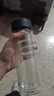 富光 男女士雙層玻璃杯 水杯 支持團(tuán)購定制 304杯子泡茶杯400ML黑 曬單實(shí)拍圖