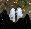 匡威（Converse）官方 莫爾登All Star男女板鞋中幫帆布小白鞋A00812C A00812C 41 曬單實(shí)拍圖