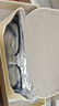 蔡司（ZEISS）鏡片近視眼鏡框男半框防藍(lán)光輻射可配帶散光度數(shù)眼睛女鈦合金鏡架 簡約款 黑銀 眼鏡框( 八大倉庫直發(fā)） 曬單實(shí)拍圖