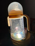 bebebus學(xué)飲杯嬰兒重力球吸管水杯1-3歲寶寶tritan牛奶杯非直飲奶瓶270ml 曬單實(shí)拍圖