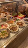 今顯（送貨上門(mén))雙溫熟食展示柜商用超市鴨脖鹵肉保鮮柜涼菜燒烤冷藏柜玻璃冷凍柜 上冷藏下儲物 1.5x0.8x1.3m 曬單實(shí)拍圖