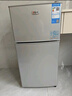 志高（CHIGO）雙門冰箱家用小型一級(jí)能效辦公室出租房宿舍用雙開(kāi)門中型二門電冰箱節(jié)能省電 一級(jí)能效-擱架款102L【冷凍一層 冷藏三層】 曬單實(shí)拍圖