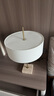 宜家（IKEA）STOCKHOLM斯德哥爾摩臺(tái)燈臥室閱讀氛圍 白色/鍍黃銅+ E14燈泡470流明4件 曬單實(shí)拍圖