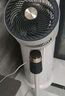 創(chuàng  )維【全屋驅蚊】空氣循環(huán)扇家用電風(fēng)扇落地扇2025新款大風(fēng)量語(yǔ)音遙控輕音節能臥室小風(fēng)扇Q522 白咖色 曬單實(shí)拍圖