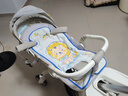 smartstroller遛娃神器嬰兒推車可坐可躺輕便折疊雙向高景觀0-6歲用寶寶溜娃車 月光灰(鋁合金車架+3D舒適透氣) 曬單實(shí)拍圖