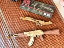 若客（ROKR）AK47玩具槍積木槍手工diy拼裝模型槍皮筋槍七夕情人節(jié)禮物男孩 曬單實拍圖