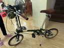 大行（DAHON）D5折疊自行車(chē)16英寸5速復古男女式城市戶(hù)外休閑便攜自行車(chē)HAC653 郵政綠 曬單實(shí)拍圖