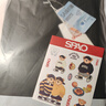 SPAO韓國同款小熊長(cháng)袖T恤男女同款秋冬加絨加厚保暖上衣SPCX25SG02LD 中灰#SP海軍熊-刺繡車(chē) L 曬單實(shí)拍圖
