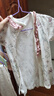 巴厘小豬嬰兒衣服夏季薄款女寶公主哈衣莫代爾短袖新生兒ins風寶寶連體衣 淺風棲林 66cm 曬單實拍圖