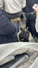 目丸保暖手套男女戶(hù)外冬天騎行防寒風(fēng)加絨厚觸屏女防水冬季棉滑雪手套 4#雪花圓標黑色（拼色男款） 曬單實(shí)拍圖