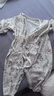 巴厘小豬寶寶連體衣夏季薄款空調(diào)服新生兒哈衣爬服夏天莫代爾長袖嬰兒衣服 淺風棲林 66cm 曬單實拍圖