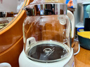 蘇泊爾（SUPOR）養生壺 燒水壺1L迷你養生杯 全玻璃 煮茶器 恒溫壺 家用煮茶熱水壺保溫全玻璃SW-10Y05Q 曬單實(shí)拍圖