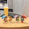 詠幻桌面撐雨傘人物小擺件風(fēng)辦公室治愈裝飾品微景觀(guān) 撐傘女孩4個(gè) 曬單實(shí)拍圖