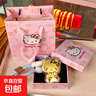 熱賣(mài)黃金helloKitty貓手機掛繩鑰匙扣足金20mgKt貓包包汽車(chē)掛件 KT貓藍繩掛件+禮盒禮袋+證書(shū) 曬單實(shí)拍圖