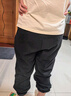 安踏（ANTA）自由褲 女裝秋冬季新款莫代爾高彈寬松針織運動(dòng)長(cháng)褲收口休閑衛褲 基礎黑-1 XL (女175) 曬單實(shí)拍圖
