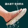 京東京造【浴室拖】拖鞋男軟彈速干漏水拖鞋eva浴室夏季涼拖郁彌灰44-45 曬單實(shí)拍圖