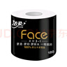 潔柔有芯卷紙 黑Face4層180克*27卷 高克重 衛生紙卷筒紙紙巾整箱 曬單實(shí)拍圖