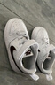 NIKE 耐克男女童休閑板鞋COURT BOROUGH輕便舒適兒童魔術貼運動鞋低幫 DV5458-104 25 【建議腳長14cm】 曬單實拍圖