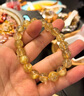 侗秘天然金發(fā)晶原石手串女巴西鈦晶招財手鏈男女同款送老婆七夕禮物 10mm巴西金發(fā)晶【珍藏級】 曬單實拍圖