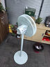 格力（GREE）電風(fēng)扇家用落地扇客廳低噪省電七葉大風(fēng)量落地風(fēng)扇節(jié)能搖頭立式辦公宿舍床頭空氣循環(huán)扇電扇 【竹青色】10米送風(fēng)遠(yuǎn) 7葉大風(fēng)量 35X65h7 曬單實(shí)拍圖