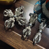 璽匠金鋪《足銀古法永樂(lè )款金剛杵》佩戴吊墜 工藝品掛件 裝飾品 小號 曬單實(shí)拍圖