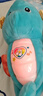費雪（Fisher-Price）生日禮物送禮兒童玩偶哄睡安撫-新版聲光安撫海馬（藍色）GCK71 曬單實(shí)拍圖