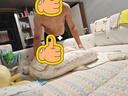 小白豚斜坡枕頭墊嬰兒防吐喂奶神器睡覺15度加長硬純棉練抬頭防脹氣寶寶 豪華版健康萌熊 （贈長頸鹿枕套） 曬單實(shí)拍圖