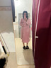 寵映品牌浴袍冬季加厚睡衣女秋冬冬天睡衣秋季睡袍超長(zhǎng)寬松浴衣一體 豆沙色女袍 均碼  (70斤-170斤)可穿 曬單實(shí)拍圖