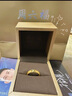 周六福（ZLF） 黃金戒指足金999情侶戒foreverlove永恒的愛男女戒 計(jì)價(jià) 男戒17號 - 6.40g 曬單實(shí)拍圖